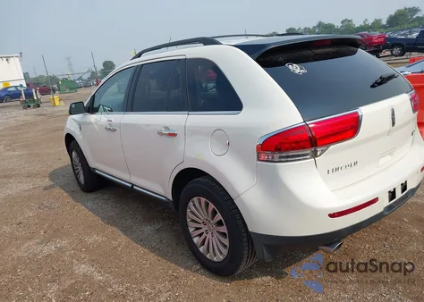 2013 Lincoln Mkx z USA, uszkodzony, nr VIN 2LMDJ6JK3DBL14201